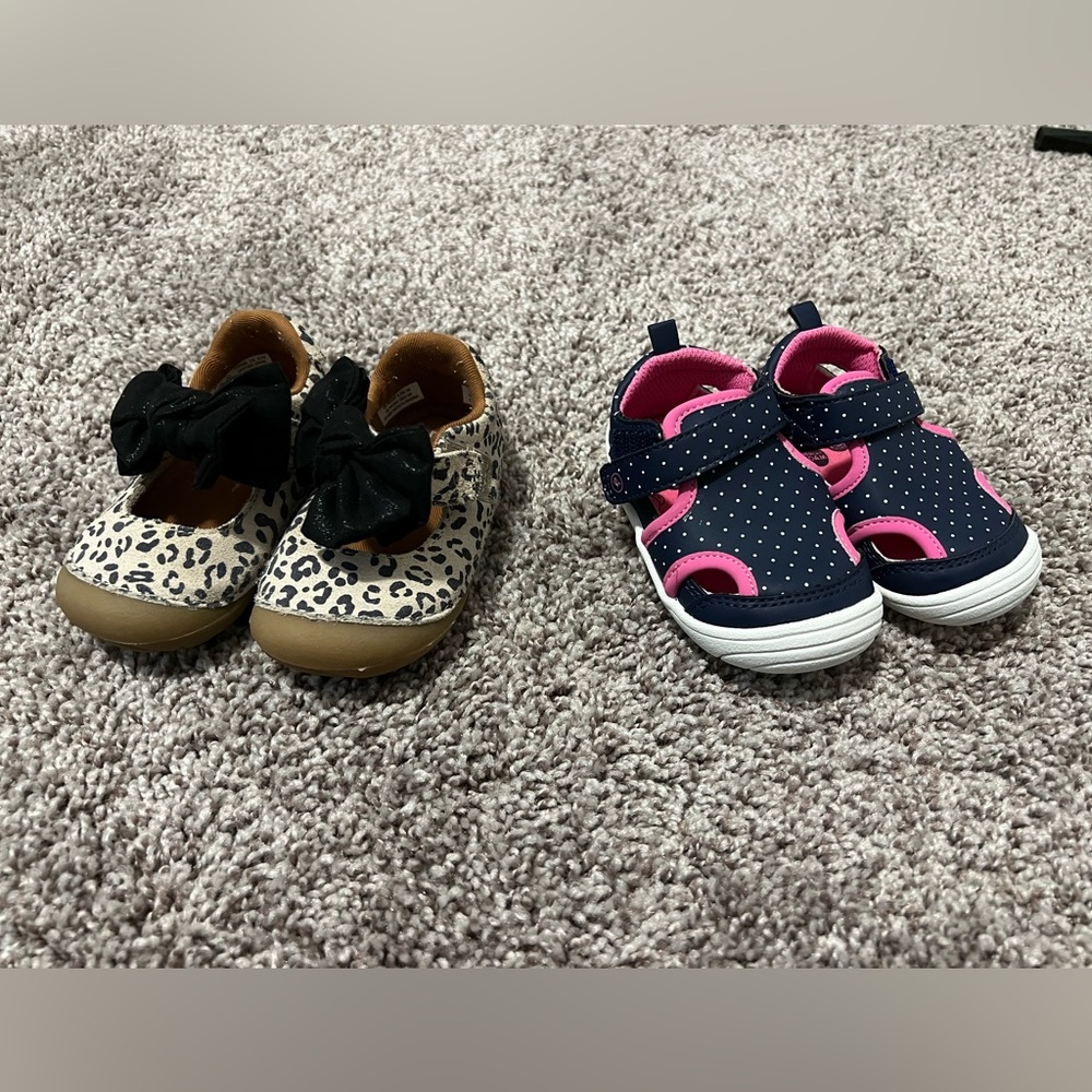 2 pair- Stride Rite shoes